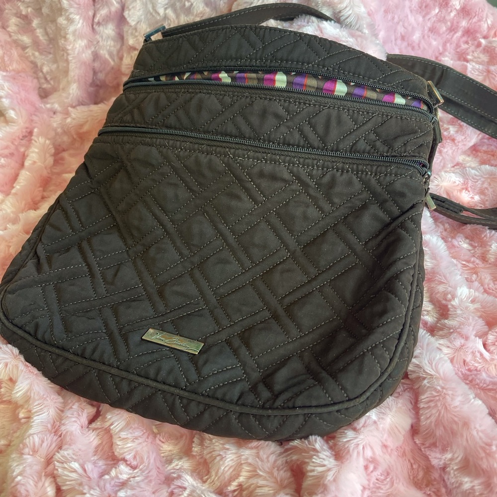 Vera Bradley Triple Zip Hipster